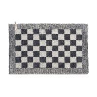 Knit Factory Block Tischsets 50x30 cm Kariert Anthrazit...