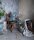 Knit Factory Uni Decke 160x130 cm Glatt Grau