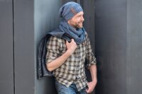 Knit Factory Coco Mütze One Size Glatt Schwarz