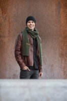 Knit Factory Coco Mütze One Size Glatt Schwarz