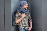 Knit Factory Coco Mütze One Size Glatt Gelb