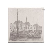 Knit Factory Hafen Küchenhandtuch 50x50 cm Holland...
