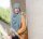 Knit Factory Coco DreiecksSchal 190x85 cm Glatt Dunkelblau