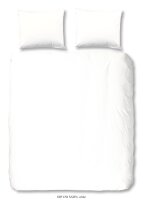 good morning Renforcé Bettwäsche 2 teilig Bettbezug 140 x 220 cm Kopfkissenbezug 60 x 70 cm Uni duvet cover 0270.00.01 White