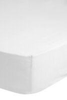 good morning Spannbettlaken Uni 90 x 200 cm White