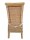Soma Esszimmer-Stuhl Rattanstuhl weiß oder braun Perth Sitzkissen Leinen weiß (BxHxL) 47 x 97 x 54 cm cappuccino ohne Sitzkissen