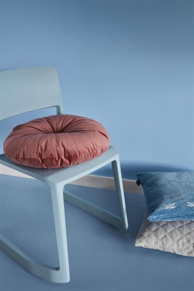 KAAT Amsterdam  Dekokissen Mandarin Pink 40X40 40 x 40 cm 1 Zierkissen Rosa