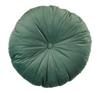 KAAT Amsterdam Kissen ko Mandarin Grey Green 1 Zier Grün Rund 40 cm grau