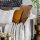 Knit Factory James Kissen 60x40 cm Glatt Braun