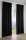 Gardinia Schal mit Gardinenband Dimout schwarz 140 x 245 cm