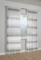Gardinia Etamine grau 140 x 245 cm