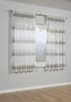 Gardinia Etamine grau 140 x 245 cm