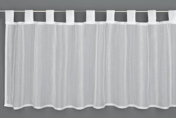 Gardinia Effektgarn weiß 140 x 48 cm