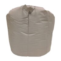 Soma Sitzsessel Sitzsack Garten Sessel ø 60 H 70 cm Gamingsessel outdoor Bamba sehr formstabil pflegeleic (BxHxL) 60 x 70 x 60 cm beige - taupe