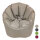 Soma Sitzsessel Sitzsack Garten Sessel ø 60 H 70 cm Gamingsessel outdoor Bamba sehr formstabil pflegeleic (BxHxL) 60 x 70 x 60 cm beige - taupe