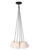 Soma Hängelampe Pendelleuchte 6-flammig Hängeleuchte Deckenlampe Esstisch Cluster (BxHxL) 50 x 16 x 60 cm