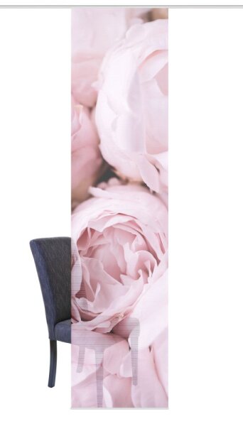 Home Wohnideen Schiebevorhang Digitaldruck Bambus-Optik "Rosana"  260 x 60 cm Rose