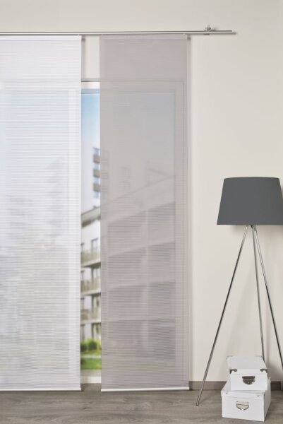 Home Wohnideen Schiebevorhang Bambus-Optik "Rom" 260 x 60 cm Taupe