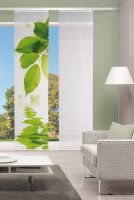 Home Wohnideen Schiebevorhang Digitaldruck Bambus-Optik...