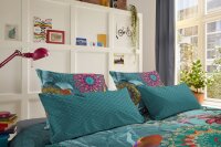 HIP Mako Satin Bettwäsche 2 teilig Bettbezug 140 x 220 cm Kopfkissenbezug 60 x 70 cm Lovise 6995.99.01 Multi