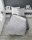 Dormisette Biber Bettwäsche 4tlg grau Silber 65101-08 | Bettwäsche-Set aus 100% Baumwolle | 4 teilige 2X Wende-Bettwäsche 135x200 cm & 2X Kissen 80x80 cm | Geometrisches Muster
