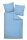Janine Mako-Satin Bettwäsche 200X200+2x80x80 3 teilig  Colors 31001-22-620 hellblau