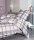 Janine Mako Satin 2 teilig Bettbezug 135 x 200 cm Kopfkissenbezug 80 x 80 cm Moments 98059-05 lilasalbei