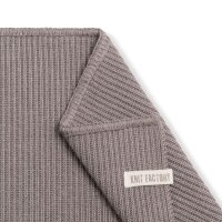 Knit Factory Morres Badematte 80x50 cm Braun