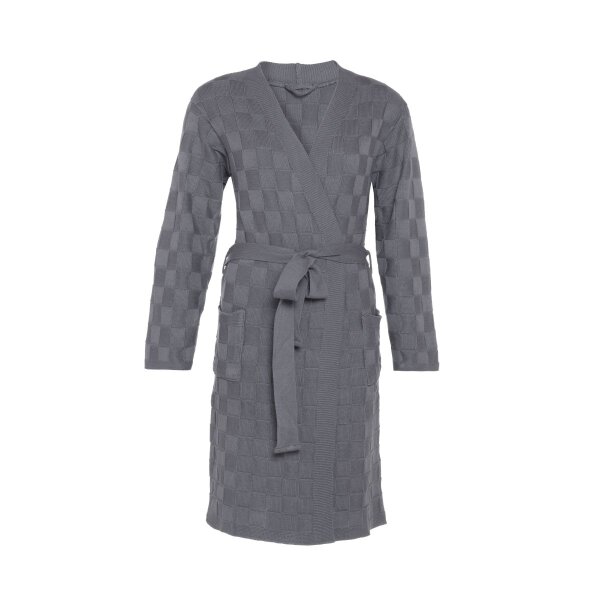 Knit Factory Ivy Bademantel S/M Grau