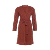 Knit Factory Ivy Bademantel S/M Rot