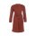 Knit Factory Ivy Bademantel S/M Rot