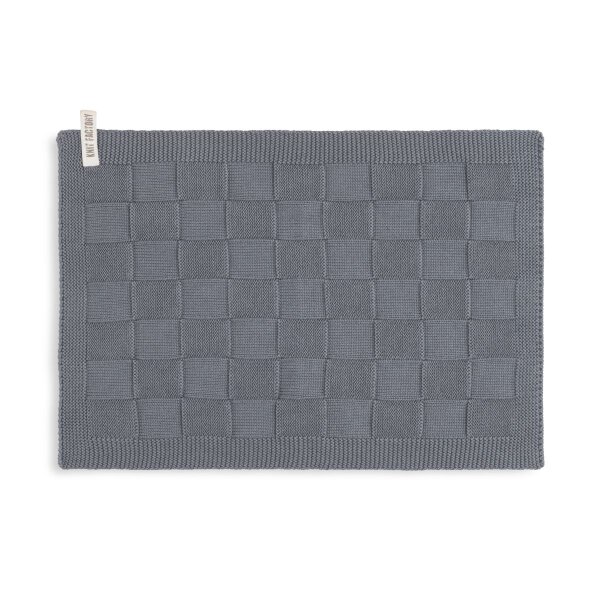 Knit Factory Ivy GästeHandtuch 40x30 cm Grau