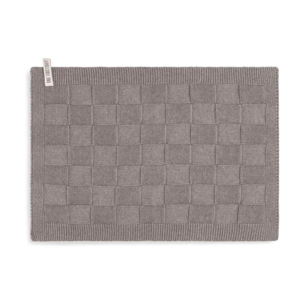 Knit Factory Ivy GästeHandtuch 40x30 cm Braun