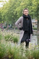 Knit Factory Luna Strickjacke 40/42 Glatt Lila