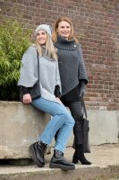 Knit Factory Cleo Handschuhe One Size Glatt Anthrazit