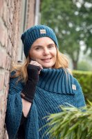 Knit Factory Cleo Handschuhe One Size Glatt Beige