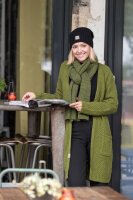 Knit Factory Luna Strickjacke 36/38 Glatt Grau