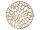 Soma Beistelltisch Metall Dekotisch ø 40 x 45 cm rund Agadir silber o. gold Aluminium Struktur (BxHxL) 40 x 45 x 40 cm  gold