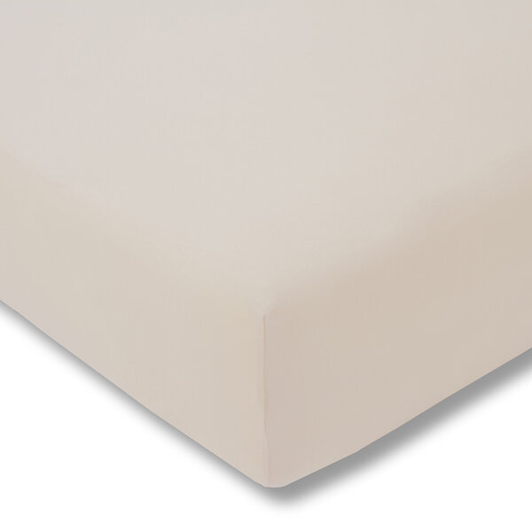 Estella Fein-Jersey / Single 1 teilig Spannbetttuch 120 x 200 cm Spannbettlaken beige