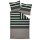 Janine Mako-Satin Bettwäsche 200X200+2x80x80 3 teilig   J. D. 8468-07-620 nougat-schwarz