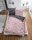 Dormisette Biber Bettwäsche 2tlg grau rosa 2294-93 | Bettwäsche-Set aus 100% Baumwolle | 2 teilige Wende-Bettwäsche 135x200cm & Kissen 80x80 cm | Geometrisches Muster Linien