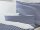 Irisette Mako-Satin Bettwäsche Set Nora 8255 blau 135 x 200 cm + 1 Kissenbezug 80x80 cm