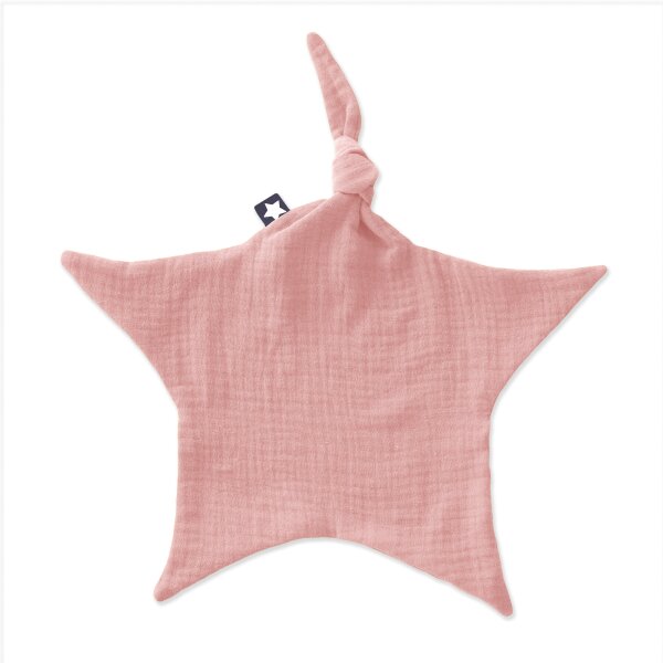 Julius Zöllner dusty rose Schnuffeltuch Musselin