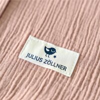 Julius Zöllner Babyschlafsack Musselin dusty rose 74/80