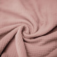 Julius Zöllner dusty rose Kuscheldecke Musselin 70x100
