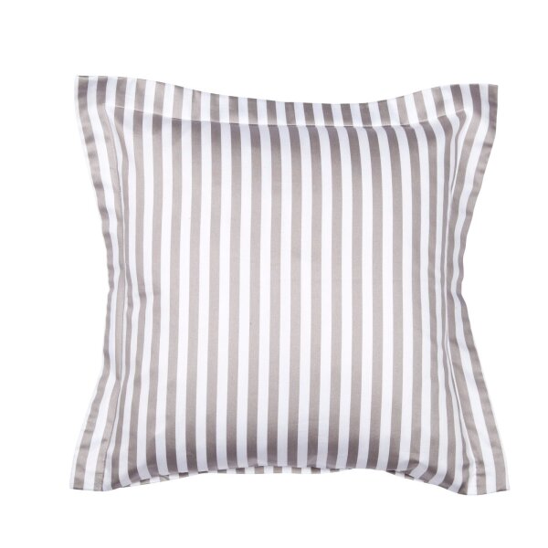 Janine Mako-Satin Kissenhülle 40x40  Stehs. 1 teilig  modernclassic 3910-57-601 vulkan