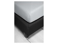 Irisette Mako-Jersey Spannbetttuch Jupiter 0008 silber 150 x 200 cm + 140-160 x 200 cm