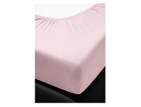 Irisette Mako-Jersey Spannbetttuch Jupiter 0008 rose 190 x 200 cm + 180-200 x 200 cm
