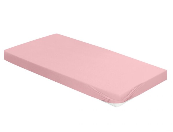 Irisette Mako-Jersey Spannbetttuch Jupiter 0008 altrose 100 x 200 cm + 90-100 x 190-220 cm