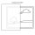 Gerster Ösenschal, uni B = 140 x H =235 cmTransparent Criss-Cross Webware Uni weiß